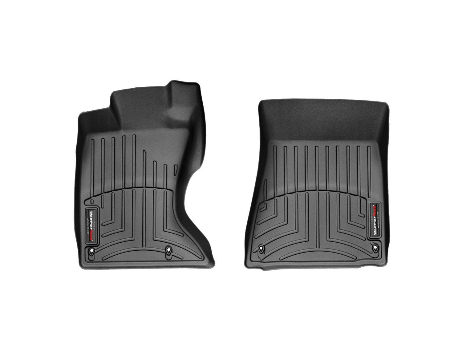 Weathertech - FloorLiner™ DigitalFit® Black Front & Rear Set 06-11 Lexus GS - 442061-442052
