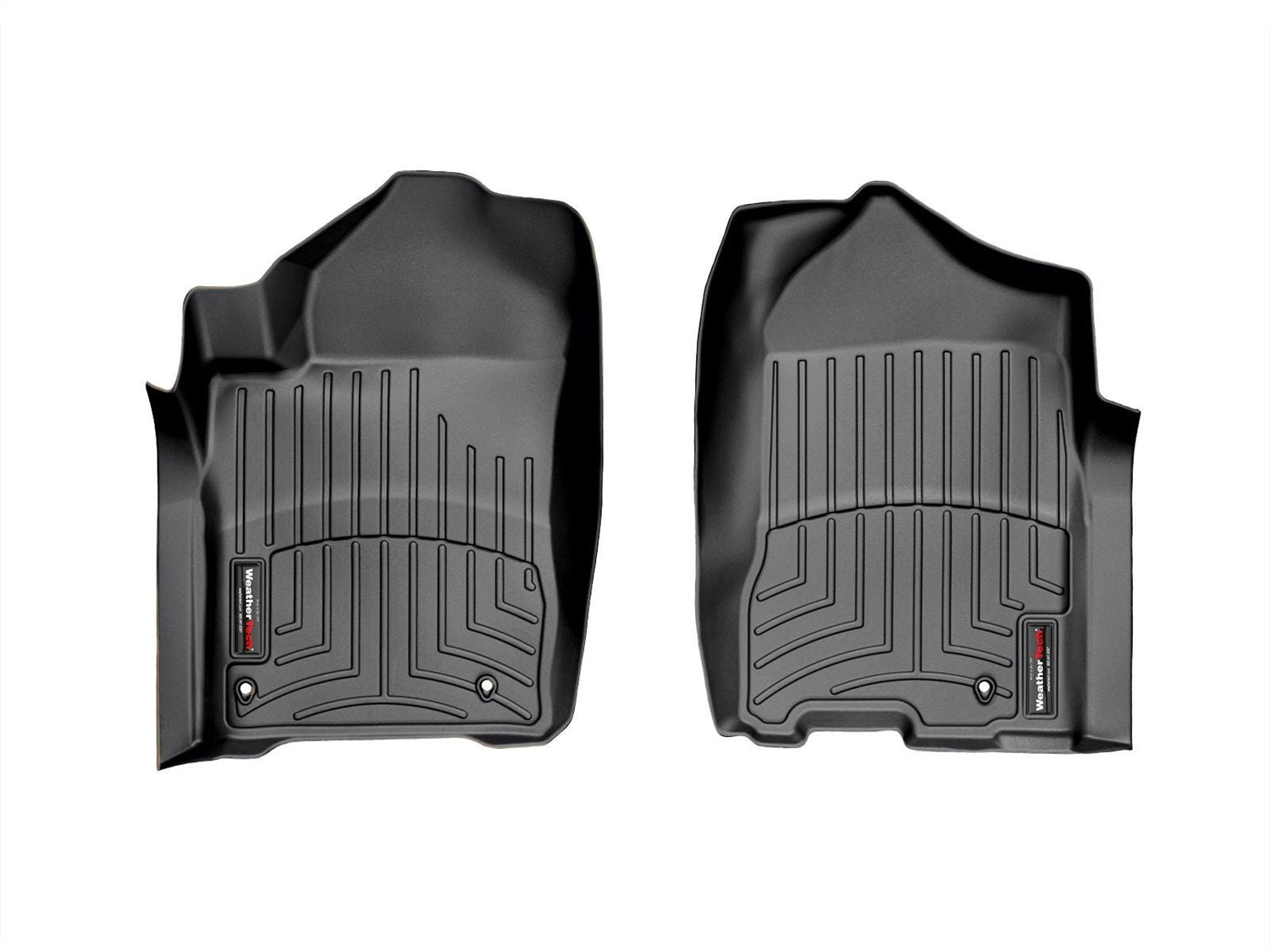 Weathertech - FloorLiner™ DigitalFit® Black Front & Rear Set 08-15 Nissan Armada - 442091-440194