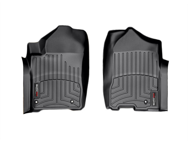 Weathertech - FloorLiner™ DigitalFit® Black Front & Rear Set 08-15 Nissan TITAN - 442091-440192