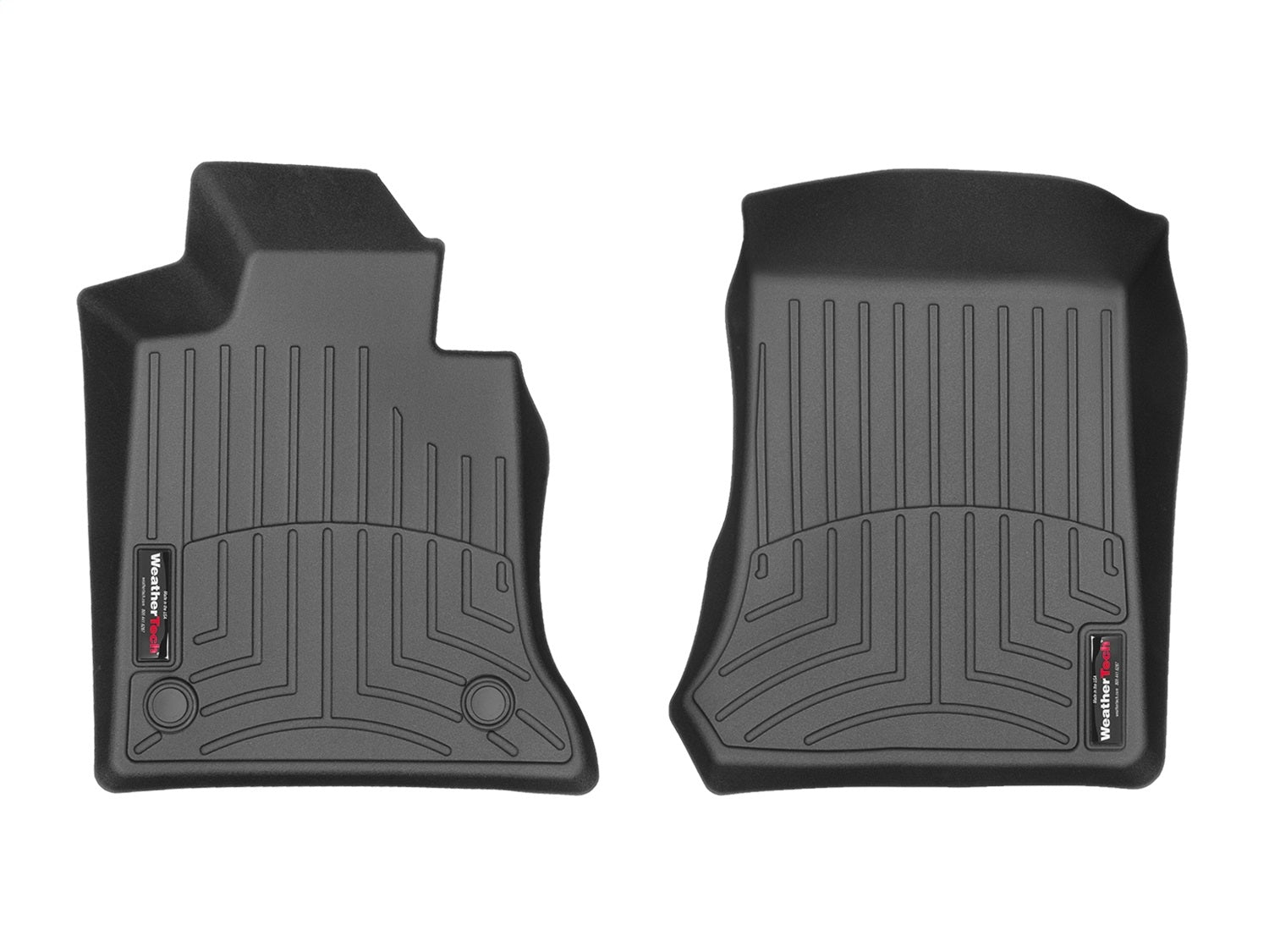 Weathertech - FloorLiner™ DigitalFit® Black Front & Rear Set 10-12 Mercedes Benz GLK - 44210-1-2
