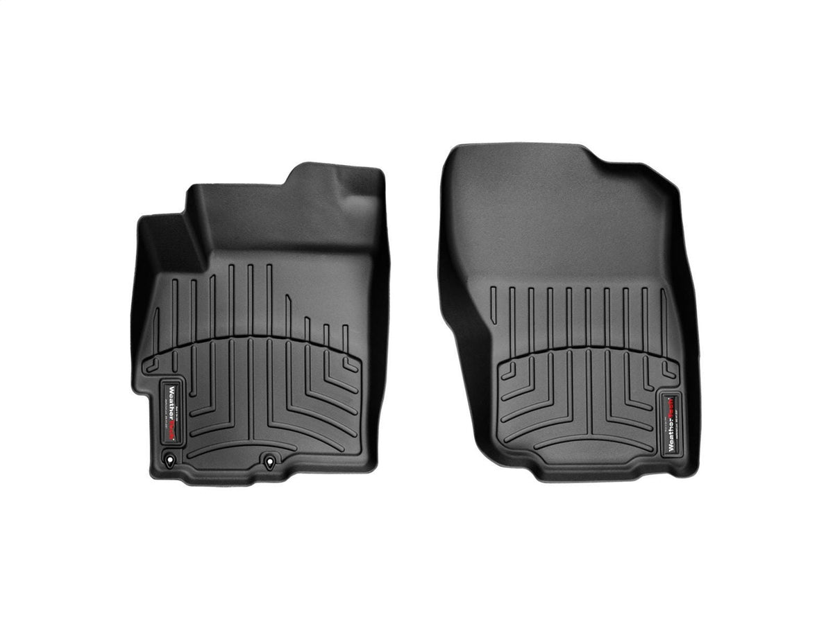 Weathertech - FloorLiner™ DigitalFit® Black Front & Rear Set 08-17 Mitsubishi Lancer - 44223-1-2