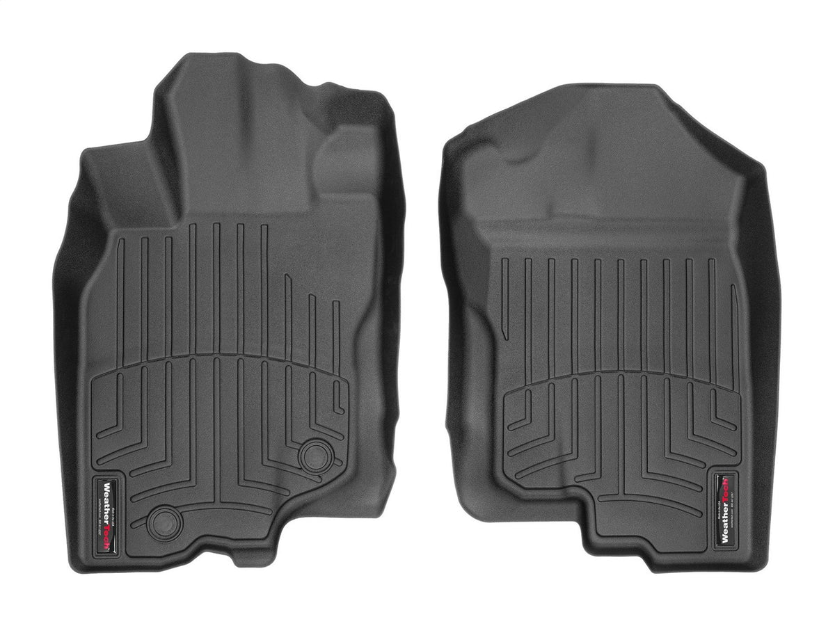 Weathertech - FloorLiner™ DigitalFit® Black Front & Rear Set 10-14 Honda Insight - 44241-1-2