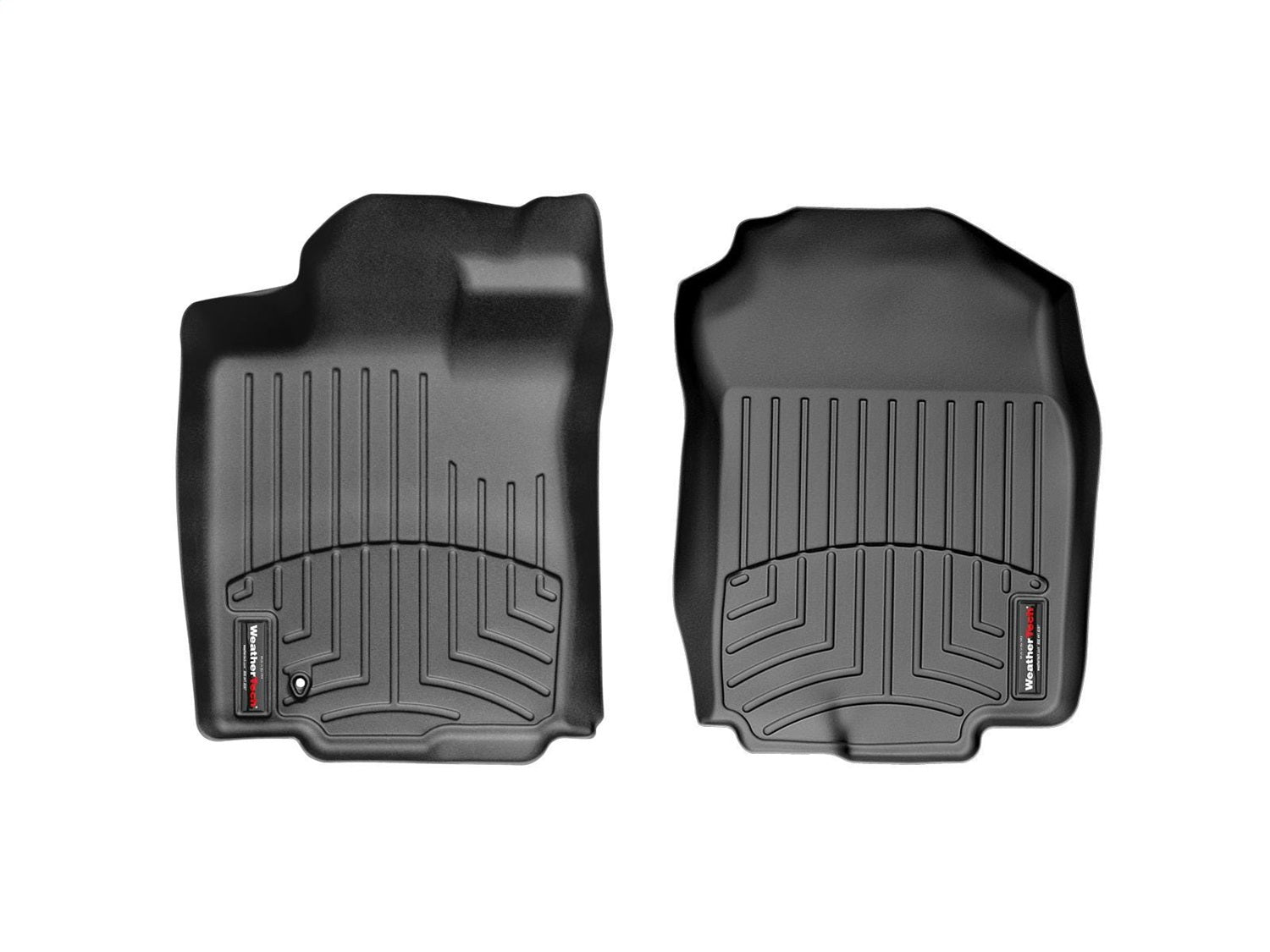 Weathertech - FloorLiner™ DigitalFit® Black Front & Rear Set 10-12 Ford Fusion / 10-12 Lincoln MKZ - 442431-441083