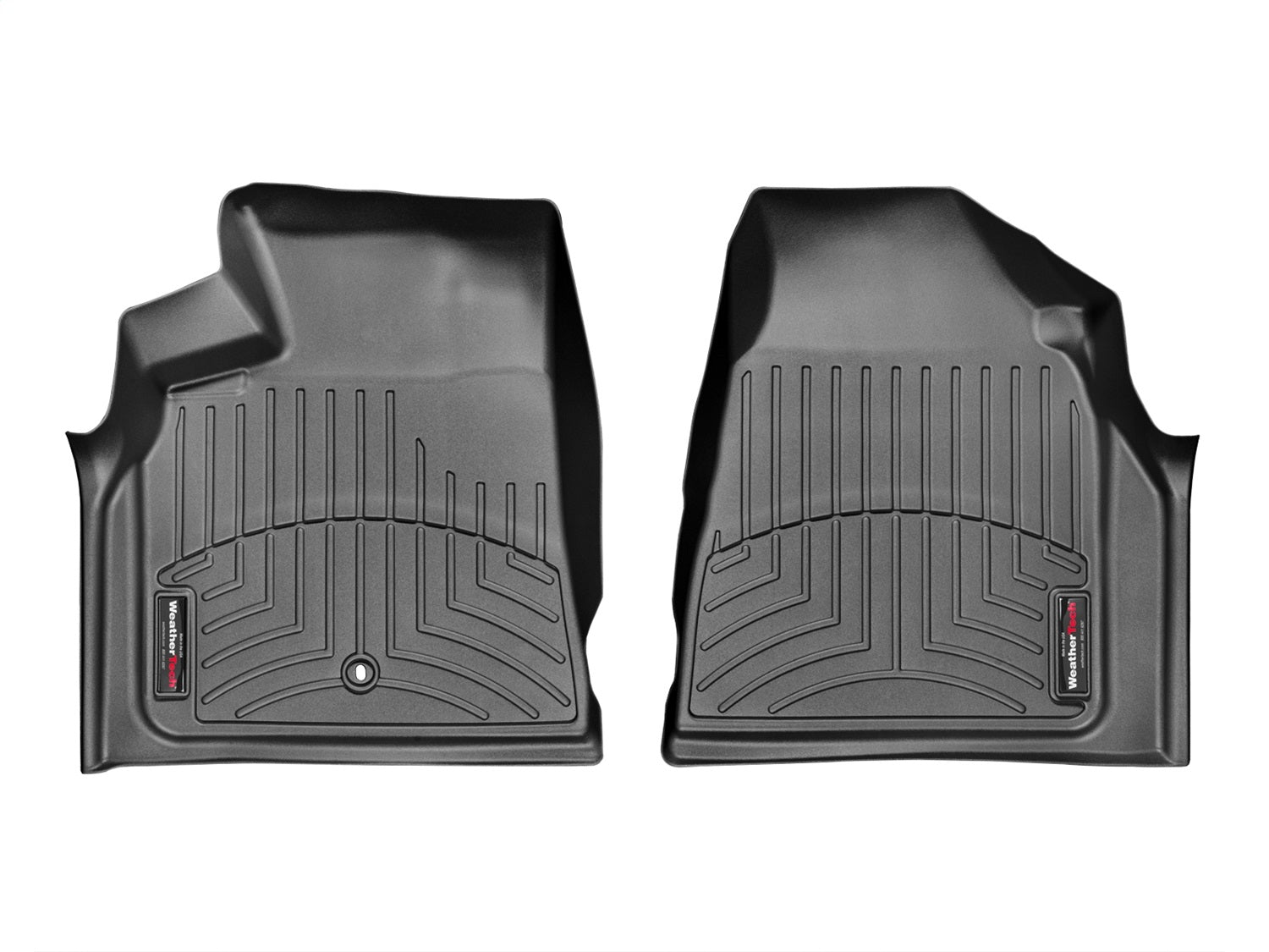 Weathertech - FloorLiner™ DigitalFit® Black Front & Rear Set - 442511-441112IM