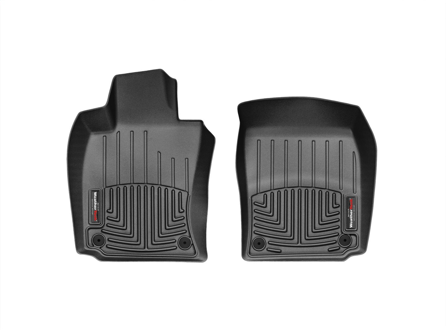 Weathertech - FloorLiner™ DigitalFit® Black Front & Rear Set 10-16 Porsche Panamera - 44257-1-2