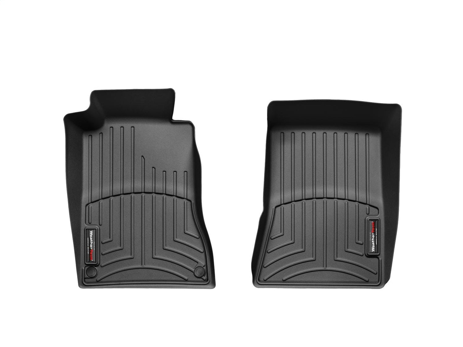 Weathertech - FloorLiner™ DigitalFit® Black Front & Rear Set 01-07 Mercedes Benz C-Class - 44264-1-2