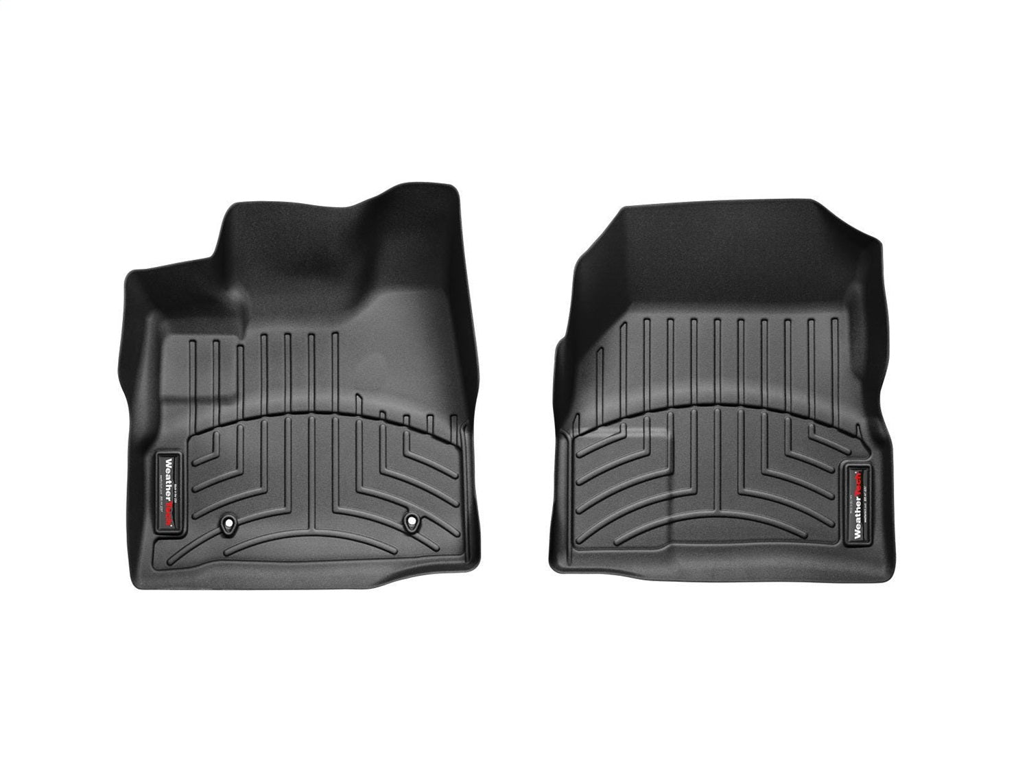 Weathertech - FloorLiner™ DigitalFit® Black Front & Rear Set 10-11 Chevrolet Equinox / 10-11 GMC Terrain - 44271-1-2