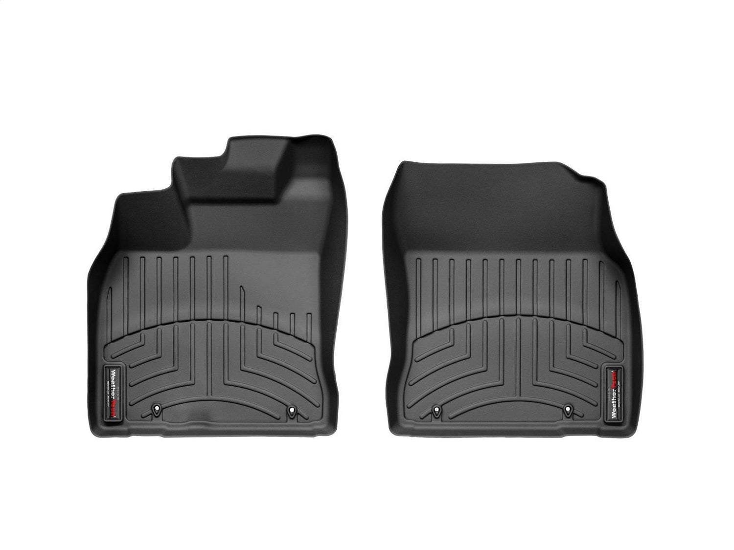 Weathertech - FloorLiner™ DigitalFit® Black Front & Rear Set 10-12 Lexus HS250h - 44280-1-2