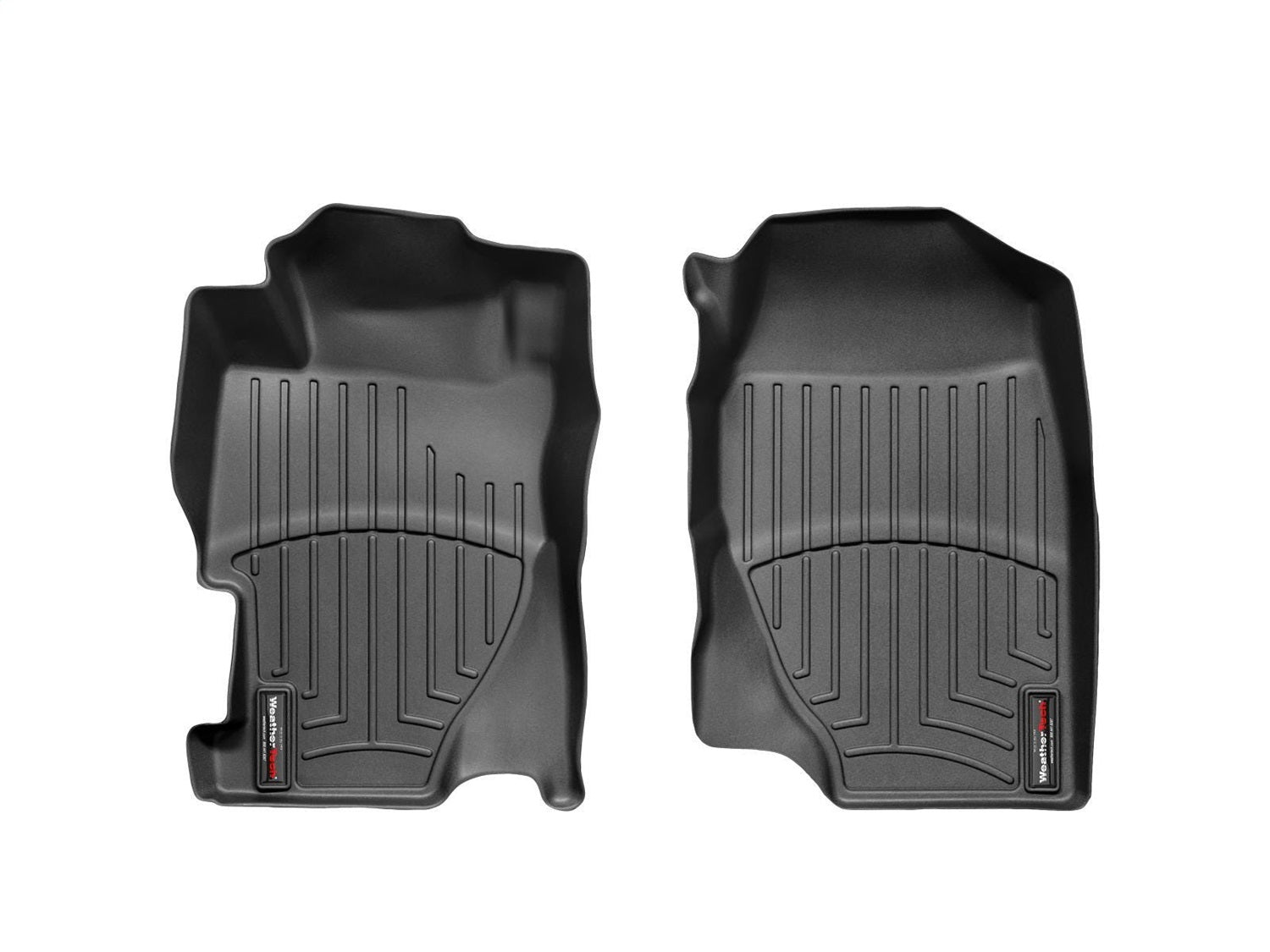 Weathertech - FloorLiner™ DigitalFit® Black Front & Rear Set 01-05 Honda Civic - 44282-1-2