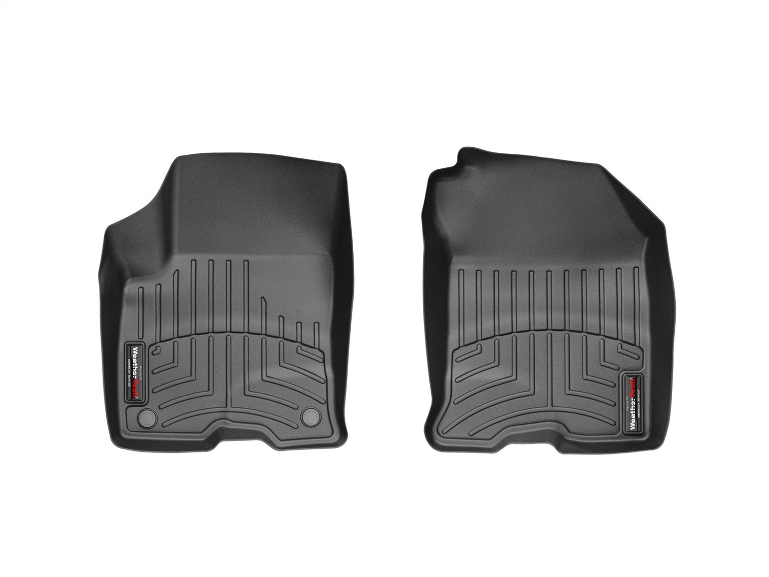 Weathertech - FloorLiner™ DigitalFit® Black Front & Rear Set 10-11 Ford Focus - 443011-441902