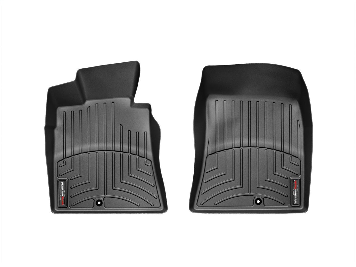 Weathertech - FloorLiner™ DigitalFit® Black Front & Rear Set 09-10 Hyundai Genesis - 44306-1-2