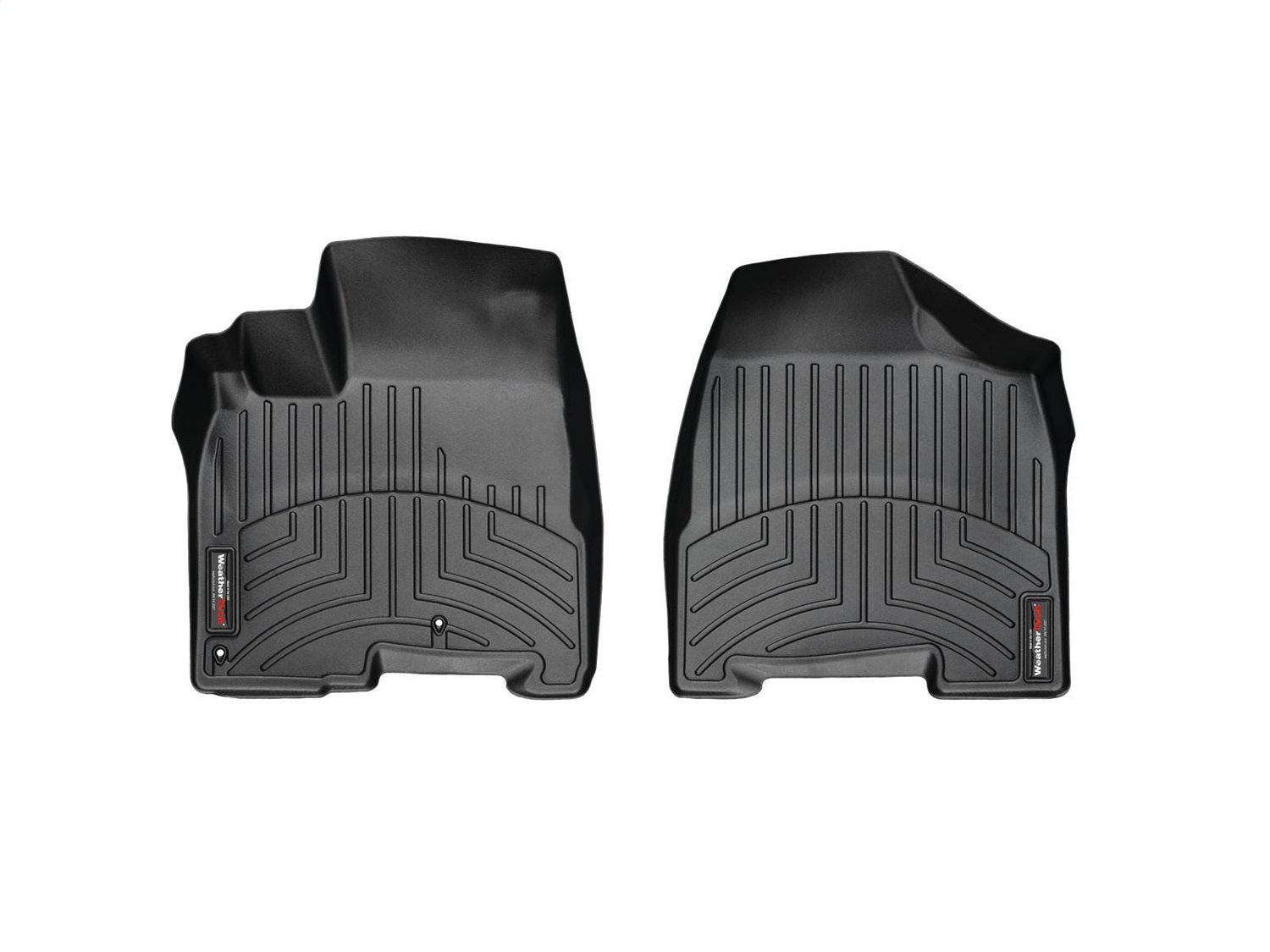 Weathertech - FloorLiner™ DigitalFit® Black Front & Rear Set 04-10 Toyota Sienna - 443151-440872