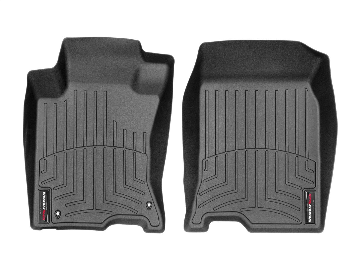 Weathertech - FloorLiner™ DigitalFit® Black Front & Rear Set 10-11 Honda Accord-Crosstour / 12-15 Honda Crosstour - 4432