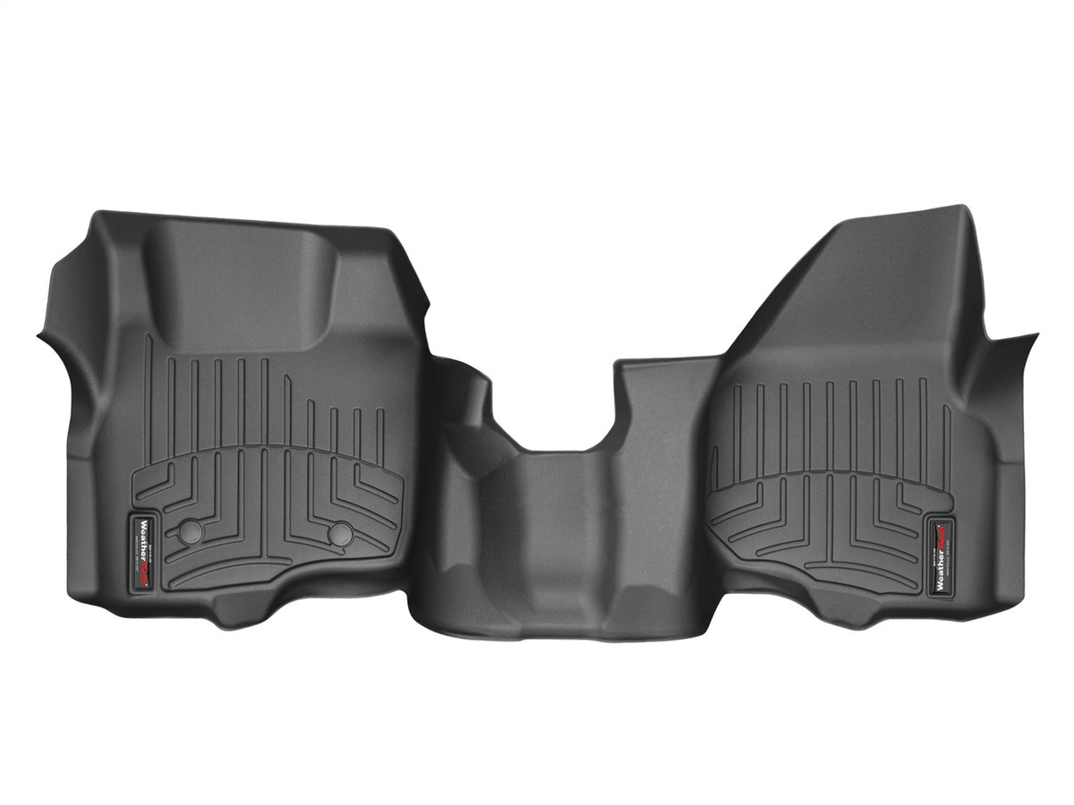 Weathertech - FloorLiner™ DigitalFit® Black Front & Rear Set 11-12 Ford F-250 / 11-12 Ford F-350 - 443291-443053