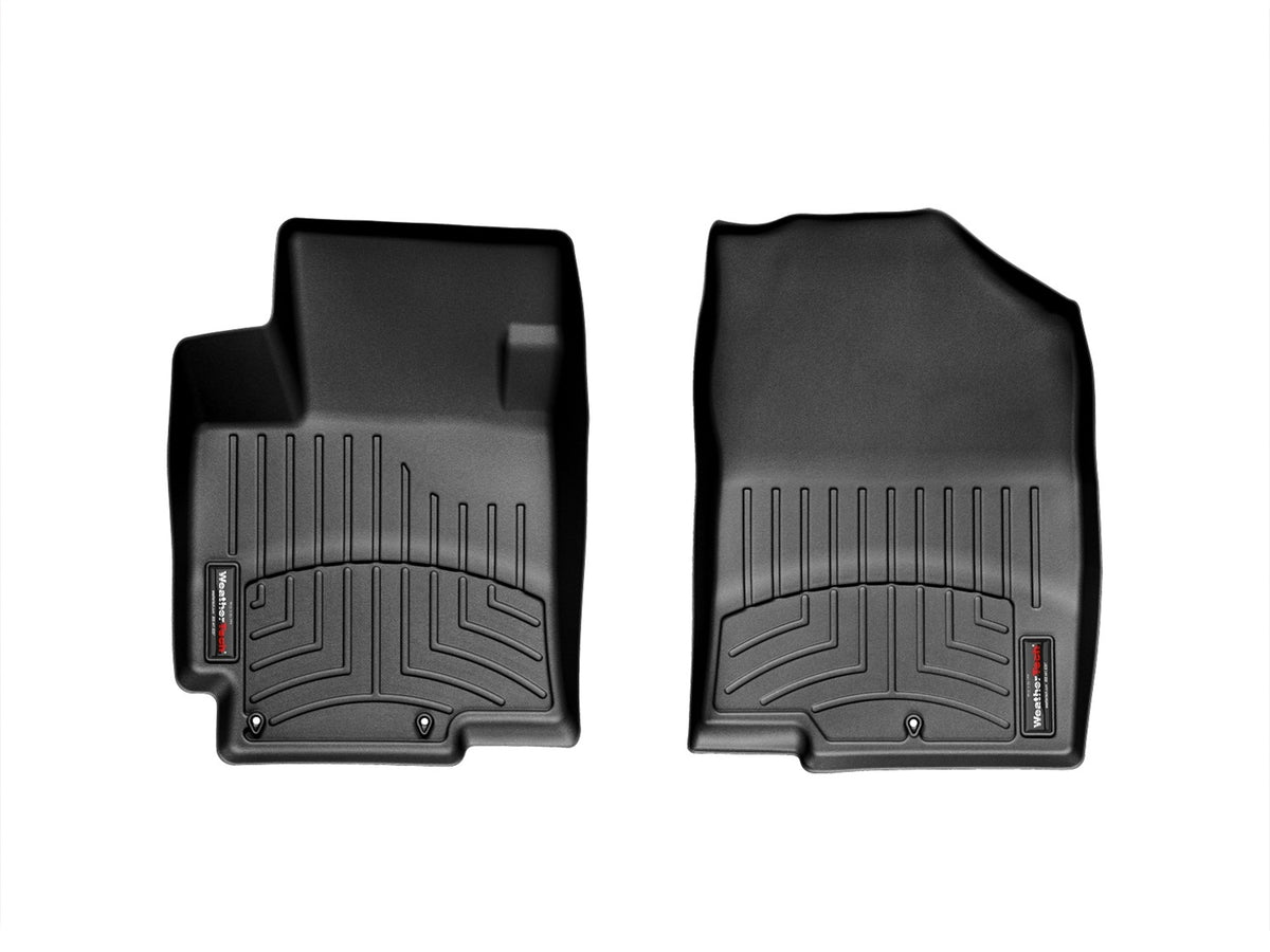 Weathertech - FloorLiner™ DigitalFit® Black Front & Rear Set 12-17 Hyundai Accent - 44340-1-2