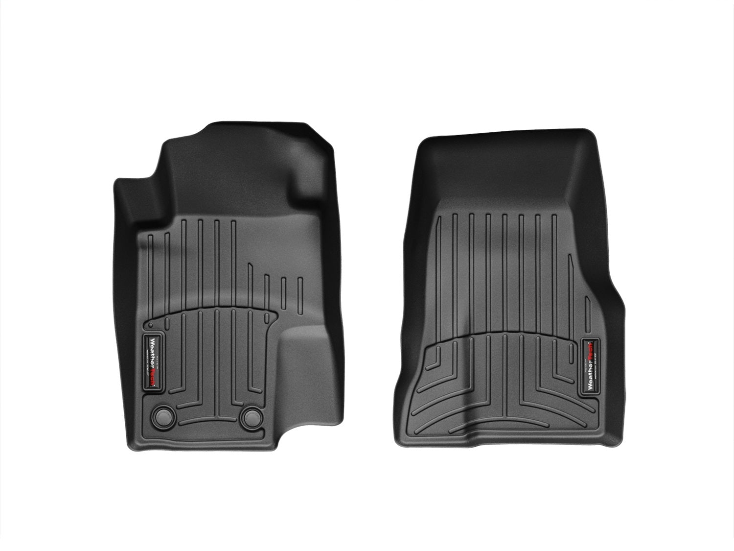 Weathertech - FloorLiner™ DigitalFit® Black Front & Rear Set 10-12 Ford Mustang - 443481-441392