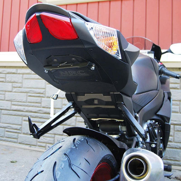 New Rage Cycles 11-14 Suzuki GSXR600/750 Tail Tidy Tucked - GSXR-TT-T - front view
