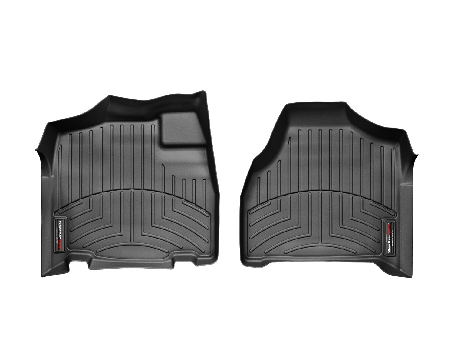 Weathertech - FloorLiner™ DigitalFit® Black Front & Rear Set 05-07 Chrysler Town-&-Country / 05-07 Dodge Grand-Caravan -