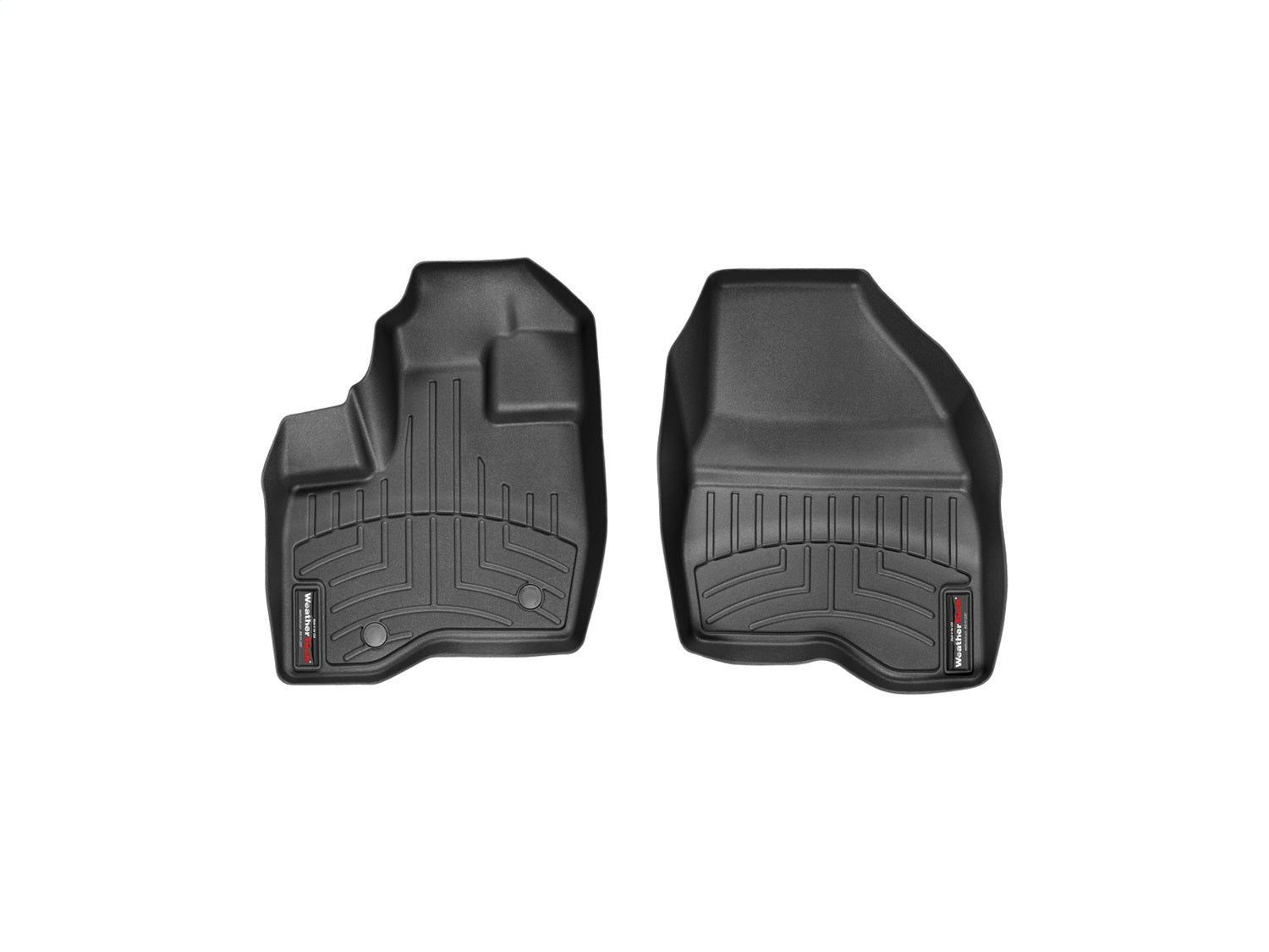 Weathertech - FloorLiner™ DigitalFit® Black Front & Rear Set 11-14 Ford Explorer - 44359-1-2