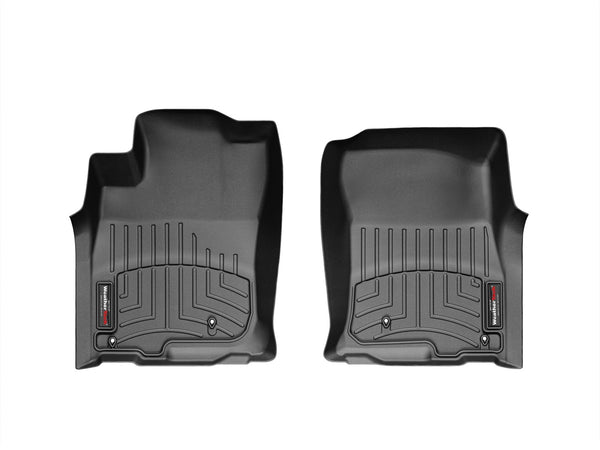 Weathertech - FloorLiner™ DigitalFit® Black Front & Rear Set 10-13 Lexus GX / 10-12 Toyota 4Runner - 443611-442862