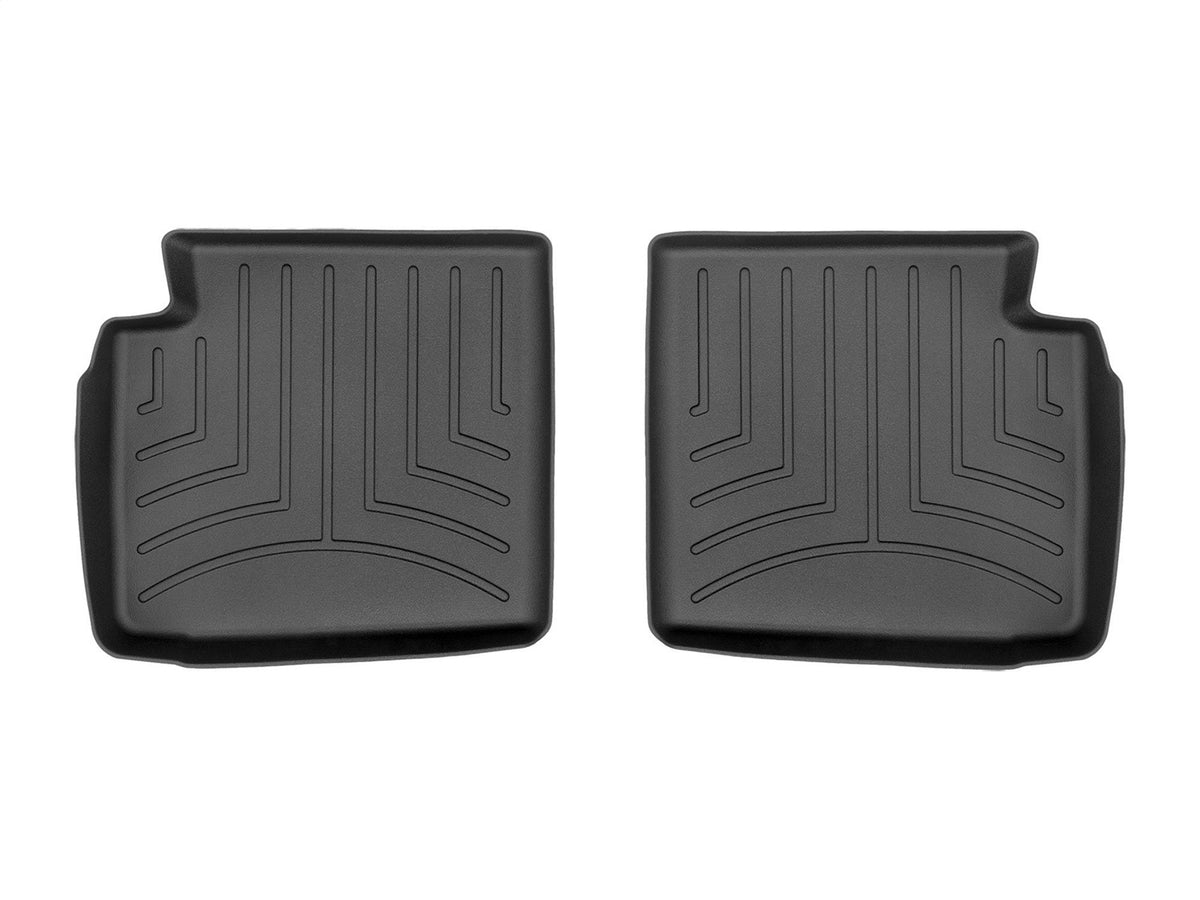 Weathertech - FloorLiner™ DigitalFit® Black Front & Rear Set 14-17 Fiat 500 - 44369-1-2