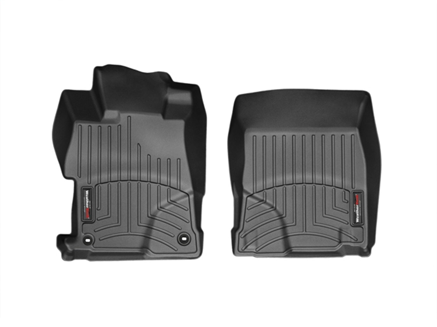 Weathertech - FloorLiner™ DigitalFit® Black Front & Rear Set 12-13 Honda Civic - 44373-1-2