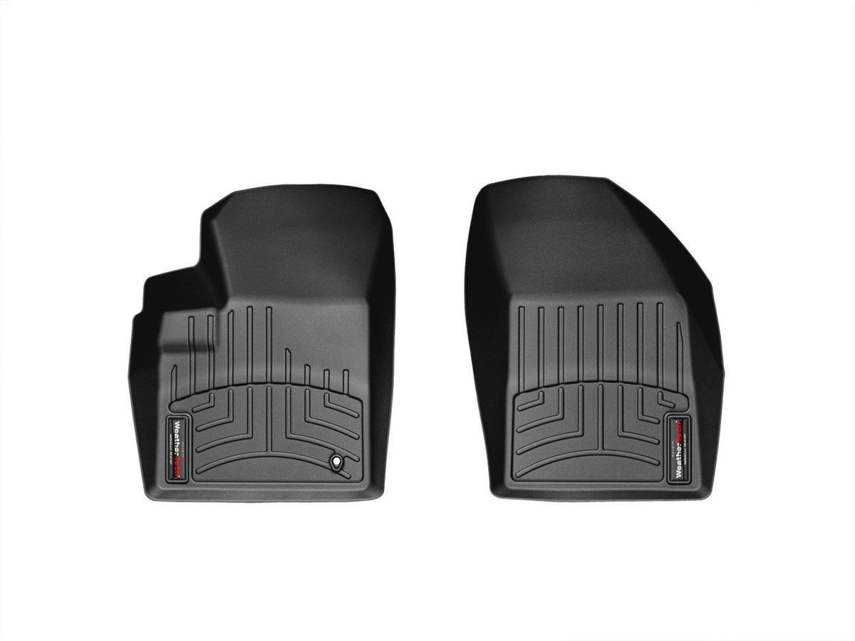 Weathertech - FloorLiner™ DigitalFit® Black Front & Rear Set 11 Chrysler 200 - 44376-1-2