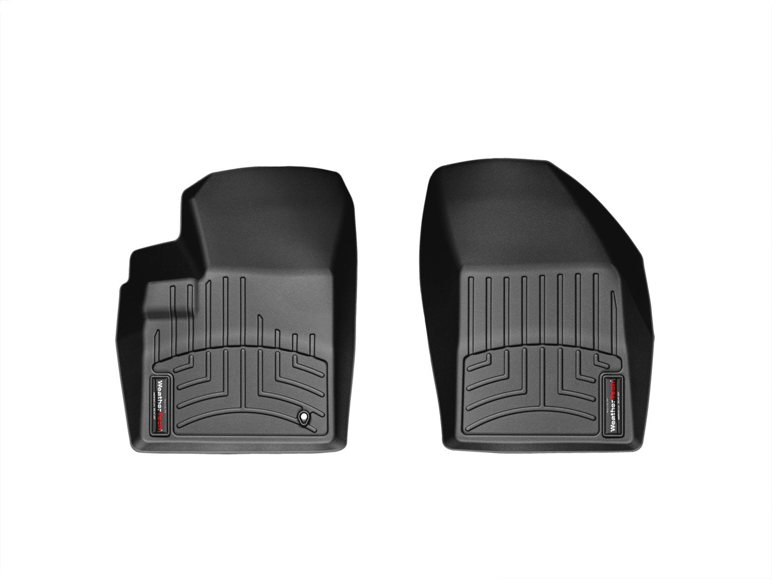 Weathertech - FloorLiner™ DigitalFit® Black Front & Rear Set 11 Chrysler 200 - 44376-1-2