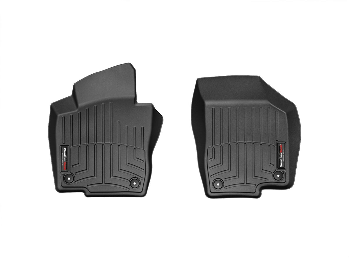 Weathertech - FloorLiner™ DigitalFit® Black Front & Rear Set 12-19 Volkswagen Passat - 44384-1-2