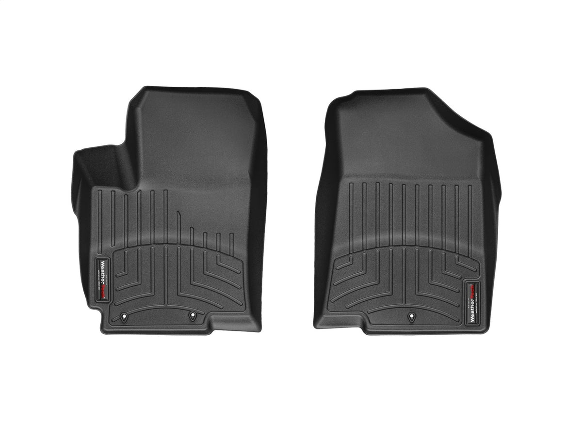 Weathertech - FloorLiner™ DigitalFit® Black Front & Rear Set 12-17 Kia Rio - 44395-1-3