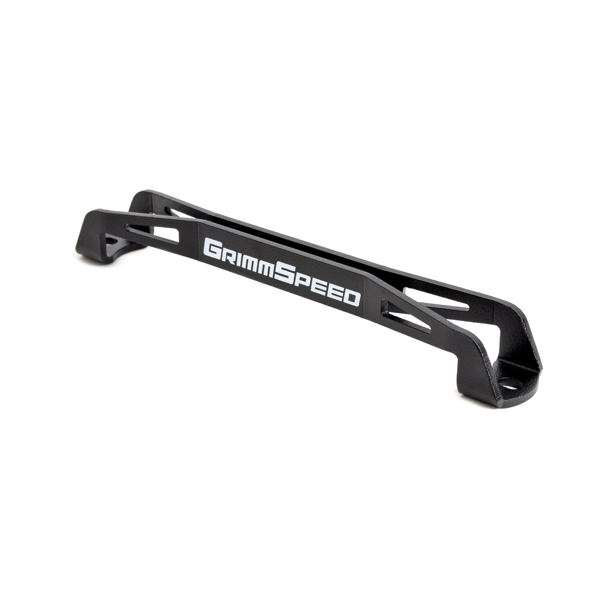 GrimmSpeed 08-18 Subaru WRX/STI Lightweight Battery Tie Down - Black - GRM121026