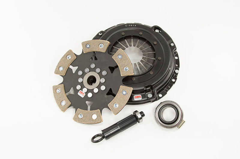 Competition Clutch 1995-2000 Nissan Silvia Stage 4 - 6 Pad Rigid Ceramic Clutch Kit - 60442-0620