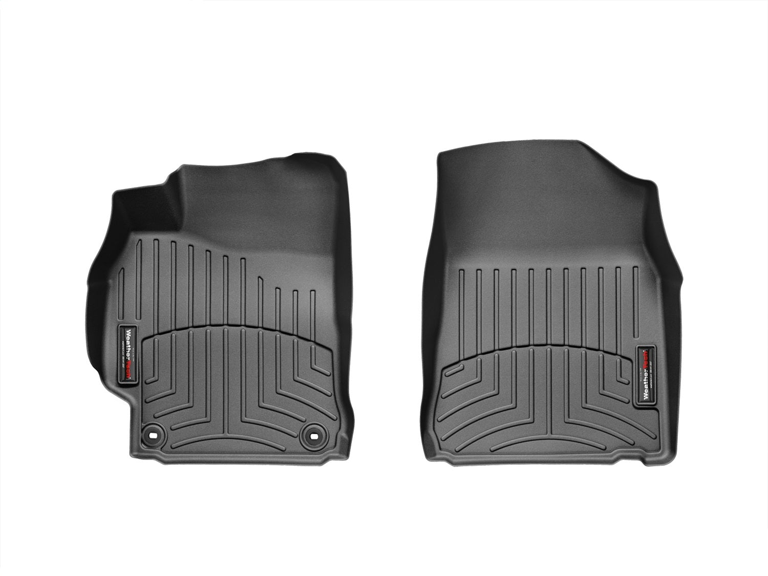 Weathertech - FloorLiner™ DigitalFit® Black Front & Rear Set 12-14 Toyota Camry - 44400-1-2