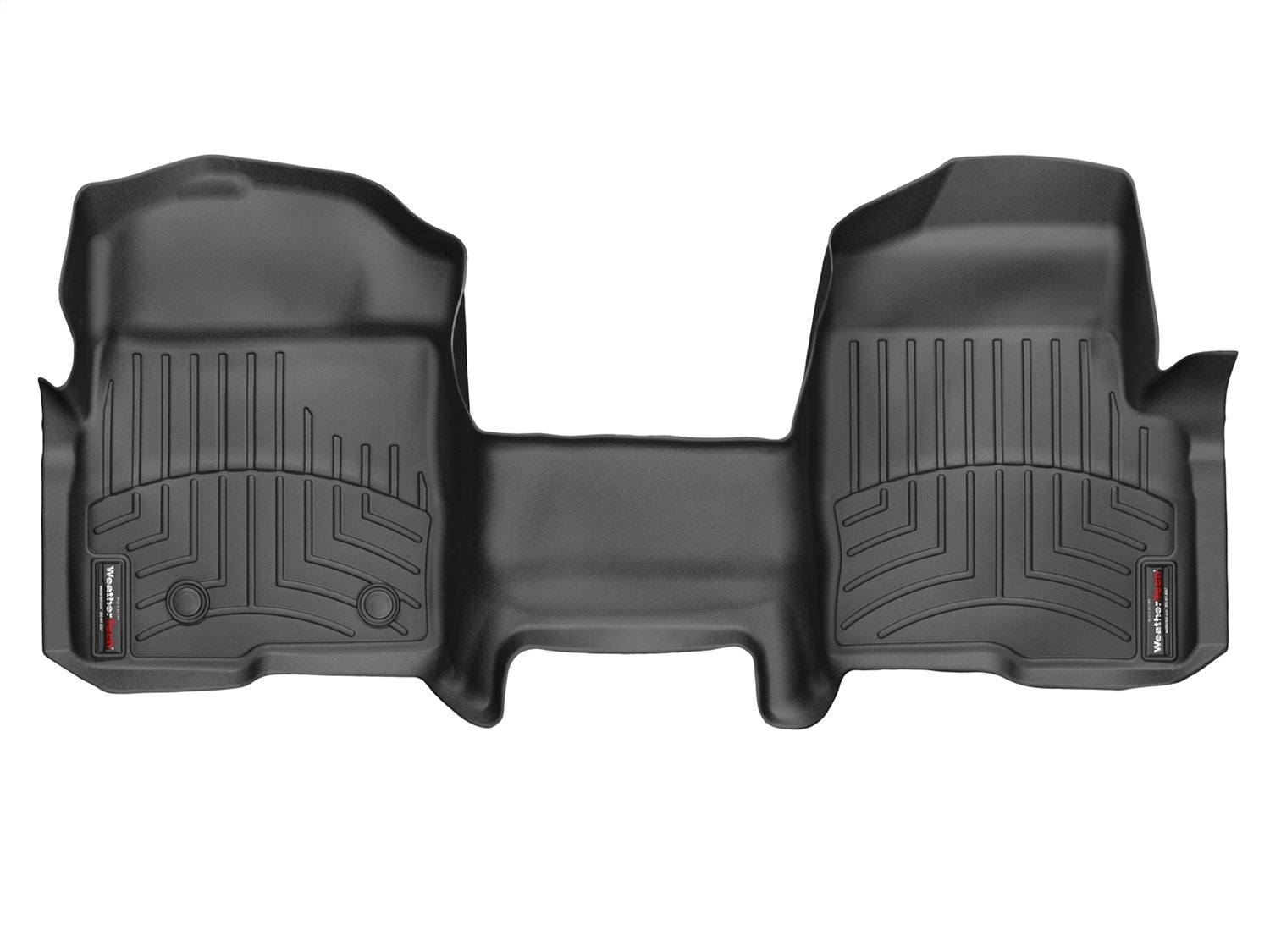 Weathertech - FloorLiner™ DigitalFit® Black Front & Rear Set 09-14 Ford F-150 - 444091-441792