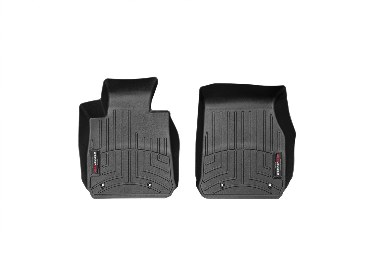 Weathertech - FloorLiner™ DigitalFit® Black Front & Rear Set 12-18 BMW 3-Series - 44410-1-2