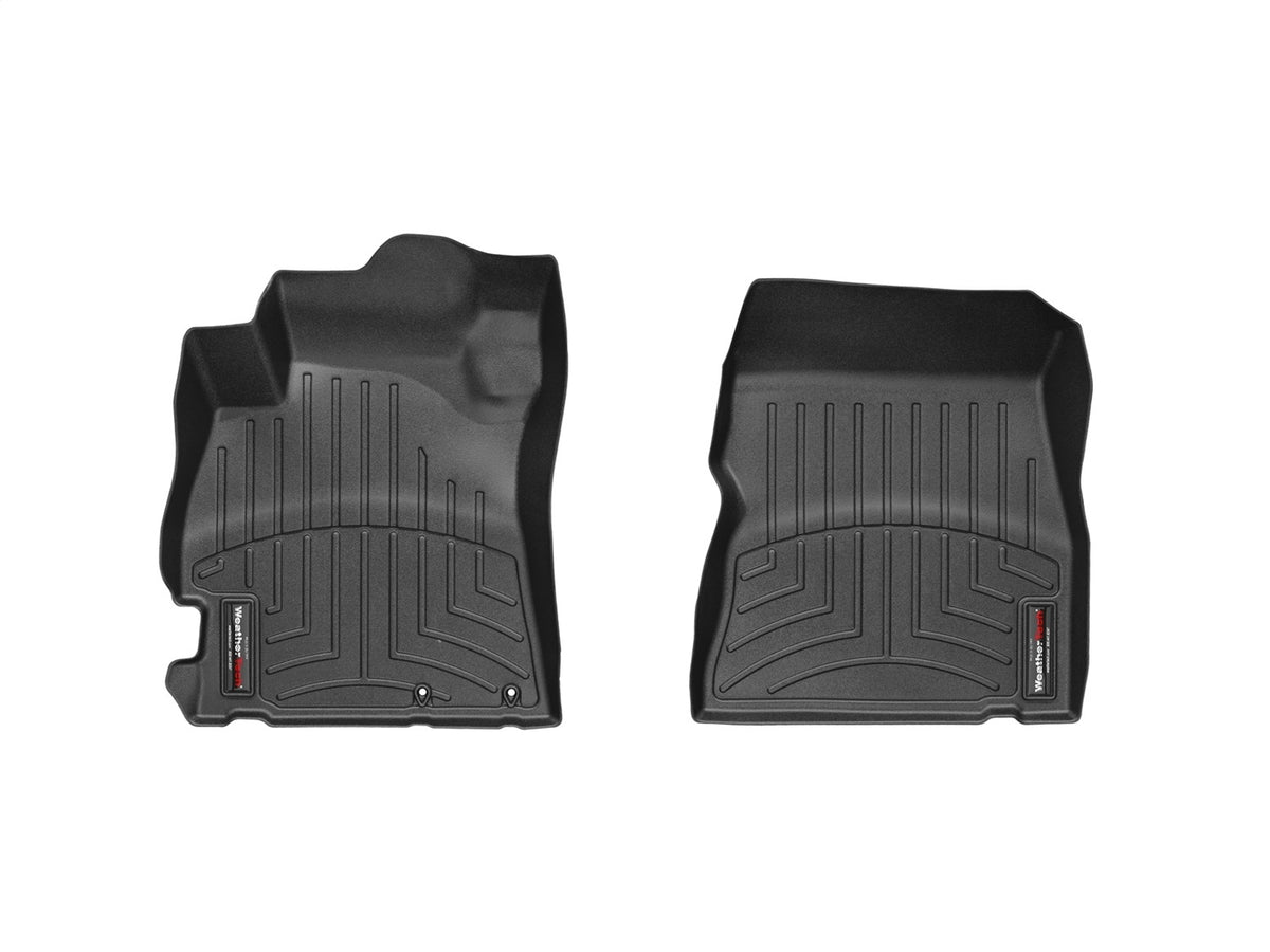 Weathertech - FloorLiner™ DigitalFit® Black Front & Rear Set 12-19 Nissan Versa - 44411-1-2