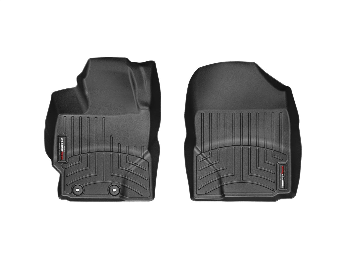 Weathertech - FloorLiner™ DigitalFit® Black Front & Rear Set 12-14 Toyota Prius - 44418-1-3