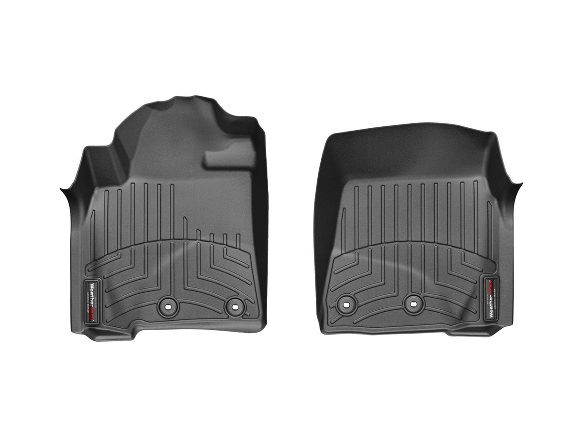 Weathertech - FloorLiner™ DigitalFit® Black Front & Rear Set 13-21 Lexus LX / 13-21 Toyota Land-Cruiser - 444231-441572