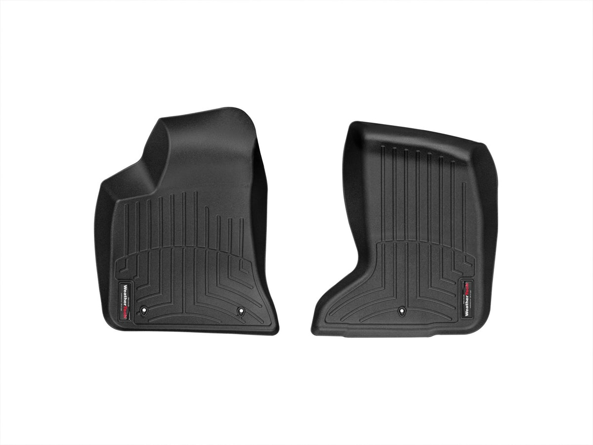Weathertech - FloorLiner™ DigitalFit® Black Front & Rear Set 17-23 Dodge Challenger - 444251-443862