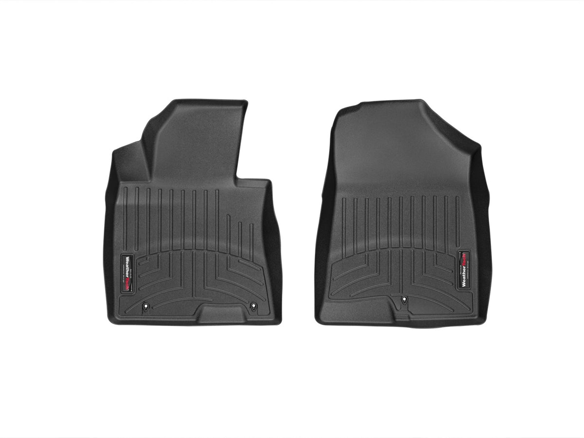 Weathertech - FloorLiner™ DigitalFit® Black Front & Rear Set 13-17 Hyundai Elantra-GT - 44429-1-2