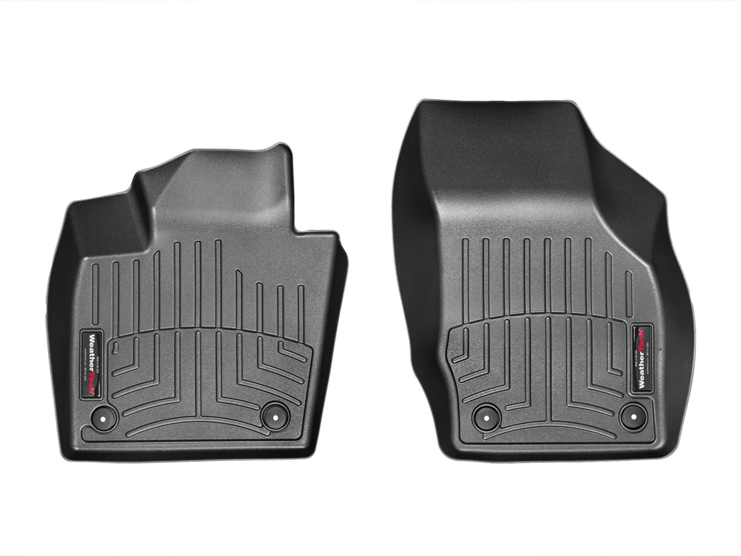 Weathertech - FloorLiner™ DigitalFit® Black Front & Rear Set for Crosstrek / Impreza / WRX / WRX-STI - 44439-1-2IM