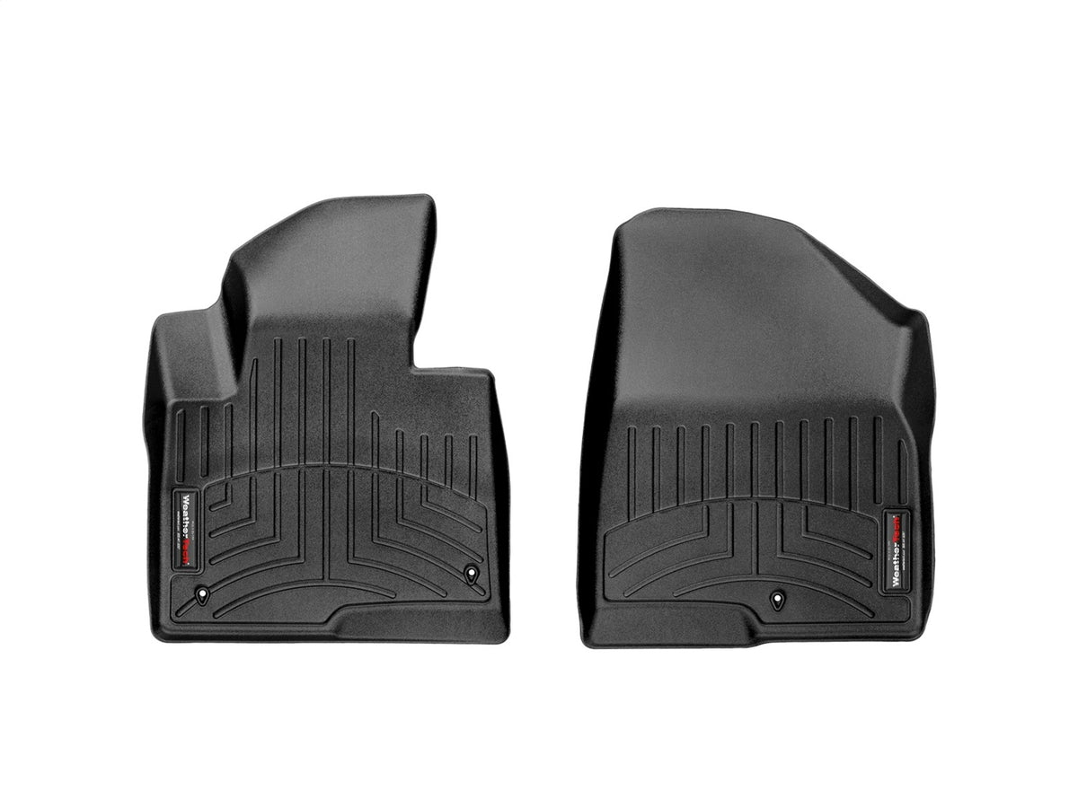 Weathertech - FloorLiner™ DigitalFit® Black Front & Rear Set 13-18 Hyundai Santa-Fe - 44440-1-2