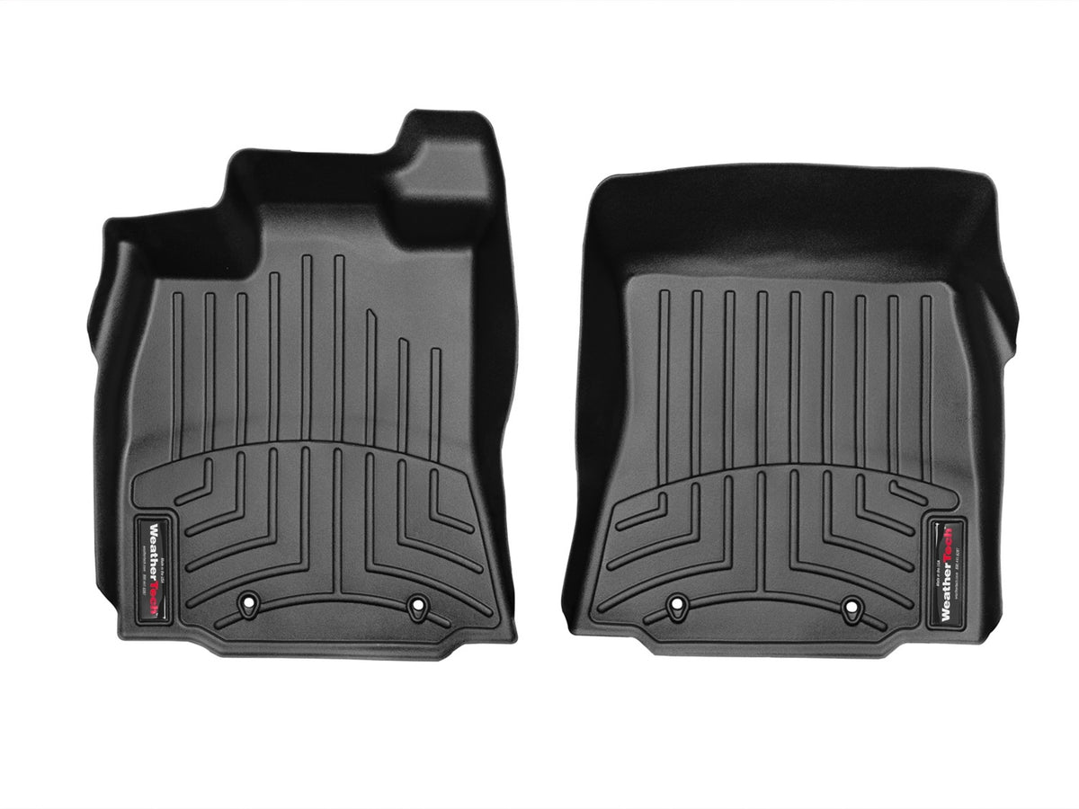 Weathertech - FloorLiner™ DigitalFit® Black Front & Rear Set 11-19 Jaguar XJ - 44447-1-3