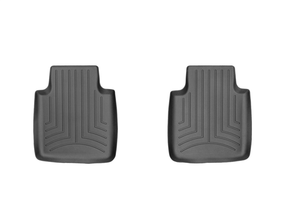 Weathertech - FloorLiner™ DigitalFit® Black Front & Rear Set 11-13 Jaguar XJ - 44447-1-2