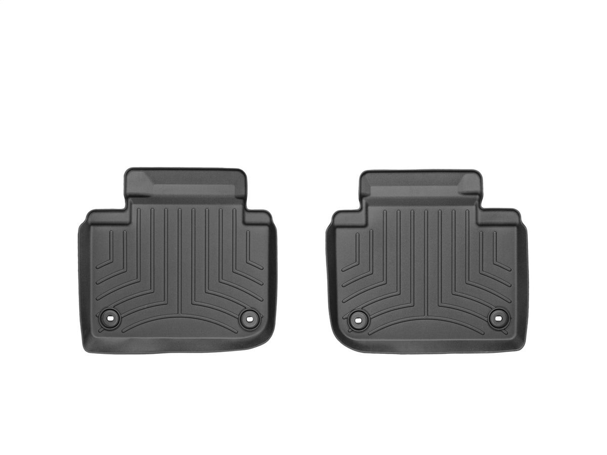 Weathertech - FloorLiner™ DigitalFit® Black Front & Rear Set 13-20 Lexus GS - 446331-444552