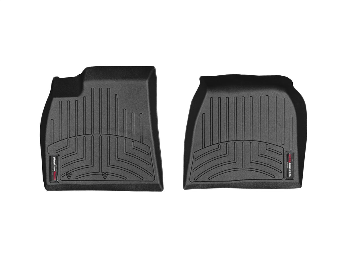 Weathertech - FloorLiner™ DigitalFit® Black Front & Rear Set 12-14 Tesla S - 44458-1-2