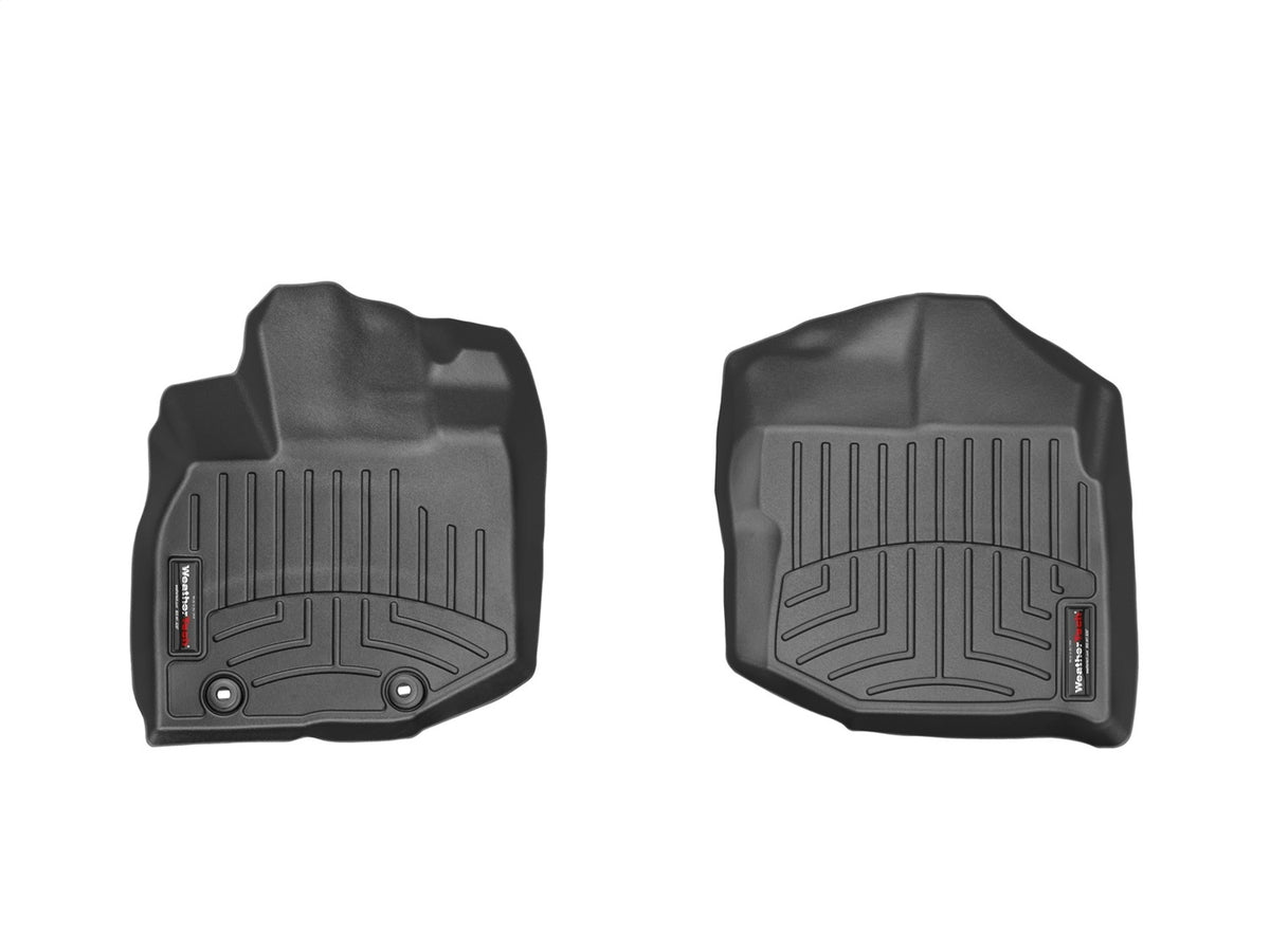 Weathertech - FloorLiner™ DigitalFit® Black Front & Rear Set 09-13 Honda Fit - 444671-441812