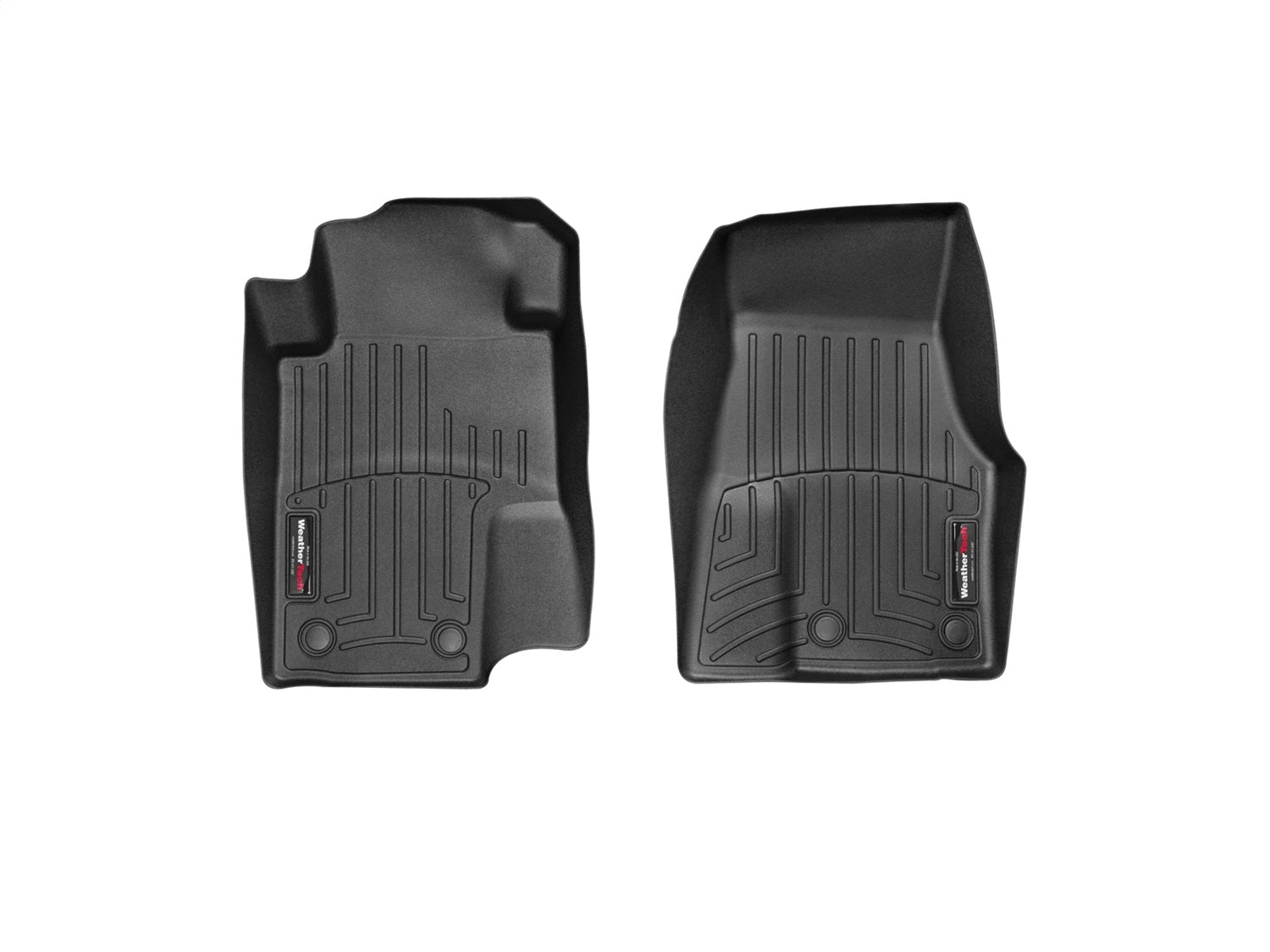 Weathertech - FloorLiner™ DigitalFit® Black Front & Rear Set 05-14 Ford Mustang - 444681-441392