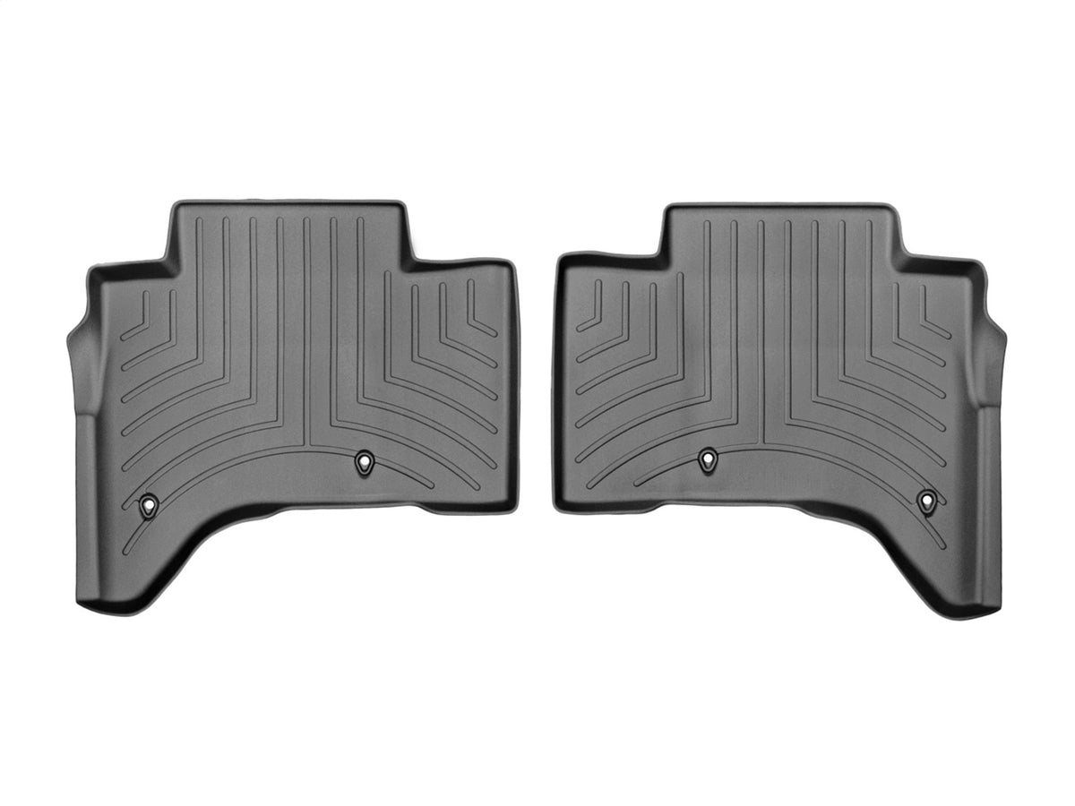 Weathertech - FloorLiner™ DigitalFit® Black Front & Rear Set 13-17 Land Rover Range-Rover - 44480-1-2