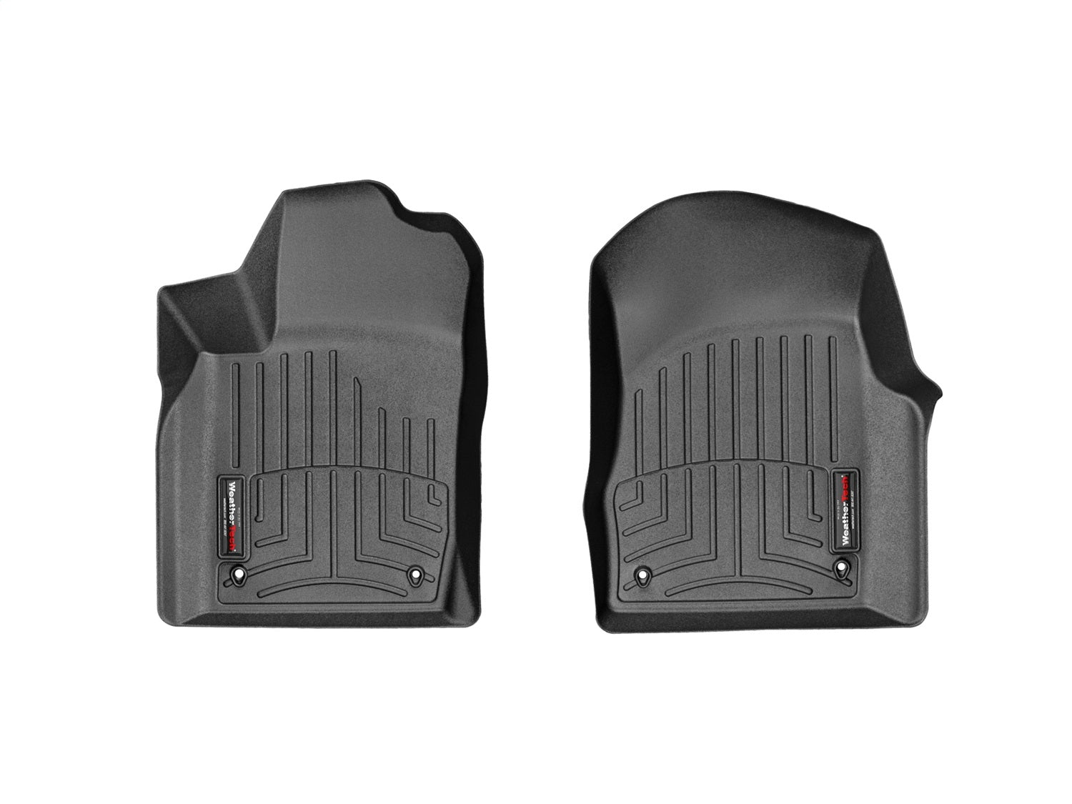 Weathertech - FloorLiner™ DigitalFit® Black Front & Rear Set 13-15 Dodge Durango / 13-15 Jeep Grand-Cherokee - 444851-44